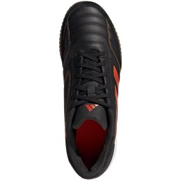 Buty piłkarskie adidas Top Sala Competition IN czarno-pomarańczowe IE1546
