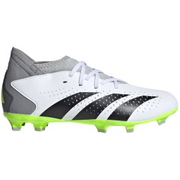 Buty piłkarskie dla dzieci adidas Predator Accuracy.3 FG biało-szare IE9504