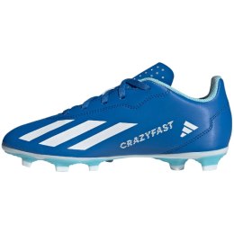 Buty piłkarskie dla dzieci adidas X Crazyfast.4 FxG niebieskie IE1587