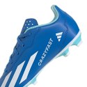 Buty piłkarskie dla dzieci adidas X Crazyfast.4 FxG niebieskie IE1587