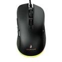 Mysz przewodowa, Surefire Buzzard Claw Gaming, czarna, optyczna, 6400DPI