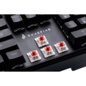 SureFire KingPin M2, multimedialna klawiatura dla gracza, RGB US, do gry, przewodowa (USB), czarna, mechaniczna