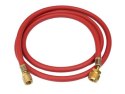 Wąż serwisowy REFCO CL-60-1/2"-20UNF-R (150 cm / 5/16" x 1/4") czerwony REFCO