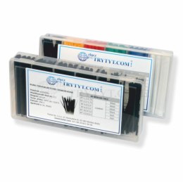 Zestaw rurek termokurczliwych czarnych RT-BOX100-10CZ TRYTYT