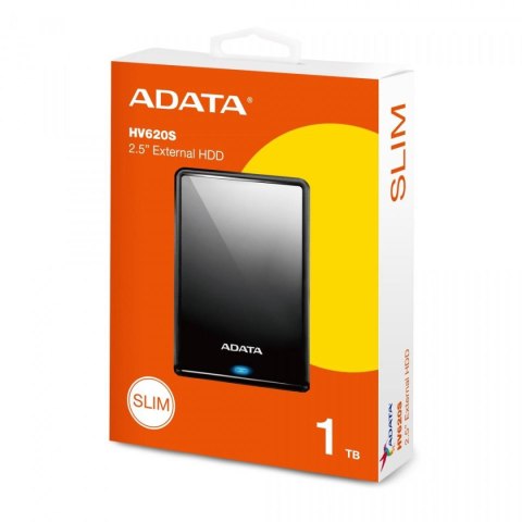 Adata HV620S DashDrive 1TB 2.5" USB3.1 Slim czarny ADATA