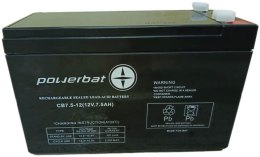 Akumulator AGM POWERBAT CB 12V 7,5Ah POWERBAT