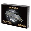 Adata Dysk SSD LEGEND 800 2000GB PCIe 4x4 3.5/2.8 GB/s M2 ADATA