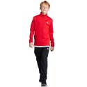 Dres dla dzieci adidas Essentials Big Logo Track Suit czerwono-czarny IJ6305