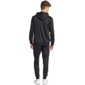 Dres męski adidas Terry Hooded Tracksuit czarny IP1610