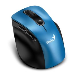 Myš bezdrátová, Genius Ergo 9000S, černo-modrá, optická, 2400DPI