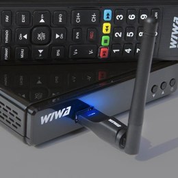 Tuner DVB-T/T2 WIWA H.265 + Antena WiFi USB WIWA
