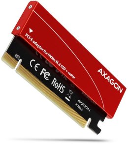 Axagon PCEM2-S Adapter wewnętrzny PCIe x16, 1x M.2 NVMe M-ke AXAGON