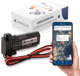 Lokalizator GPS Mking MK02 Śledzenie Pojazdu Łodzi MKING