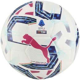 Piłka nożna Puma Orbita Serie A biało-niebiesko-różowa 084116 01