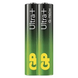 Bateria alkaliczna, AAA, 1.5V, GP, blistr, 2-pack, Ultra Plus