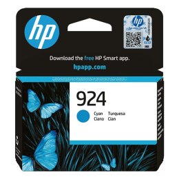 HP oryginalny ink / tusz 4K0U3NE#CE1, HP 924, cyan, 400s