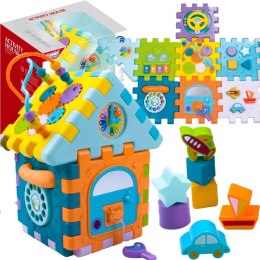 WOOPIE BABY Wielofunkcyjny Domek Aktywności Montessori 9w1 - 18m+