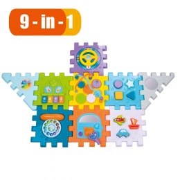 WOOPIE BABY Wielofunkcyjny Domek Aktywności Montessori 9w1 - 18m+