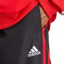 Dres męski adidas 3-Stripes Woven Track Suit czewono-czarny IR8199