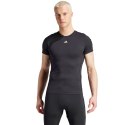 Koszulka męska adidas Techfit Aeroready Short Sleeve czarna IS7606