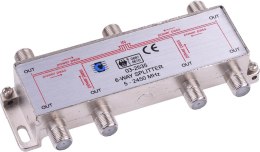 Rozgałęźnik Splitter 5-2450 MHz 6-drożny Cabletech CONOTECH