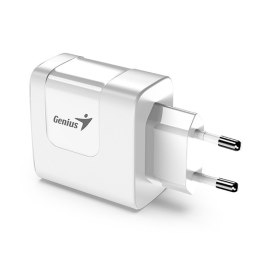 Genius Zasilacz / sieciowy adapter 65W, 2-portowy, USB-C, USB-A