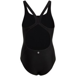 Kostium kąpielowy dla dziewczynki adidas Solid Small Logo czarny HR7477