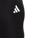 Kostium kąpielowy dla dziewczynki adidas Solid Small Logo czarny HR7477