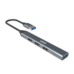 USB (3.0) hub 4-port, UH-ATC01, czarny, Marvo