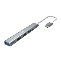 USB (3.0) hub 5-port, UH008, metalowy, Marvo