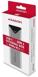 Obudowa dysku M.2 Axagon EEM2-UG2 USB-C 3.2 Gen 2 M.2 NVMe AXAGON