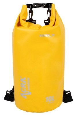 Wodoodporna torba na łódź 10 l, żółta