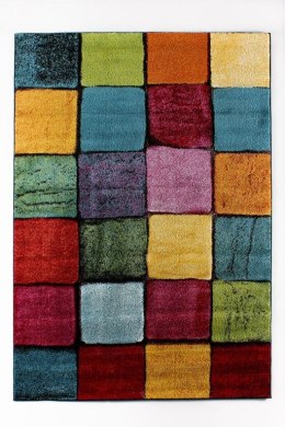 Dywan w kratę Renkli , 160 x 230 cm, mix kolorów