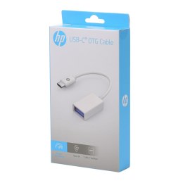 USB redukcja, (3.0), USB C (M) - USB A F, biała, Hewlett-Packard DHC-TC105