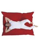 Poduszka do siedzenia MAXI, 180 x 140 x 30 cm, czerwona