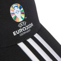 Czapka z daszkiem adidas UEFA Euro 24™ Official Emblem czarna IT3313