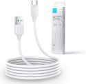 KABEL USB-A / USB-C Joyroom S-UC027A9 200cm 3A W OPLOCIE BIAŁY JOYROOM