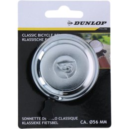 Dzwonek rowerowy Dunlop Classic srebrny 56 mm 475875