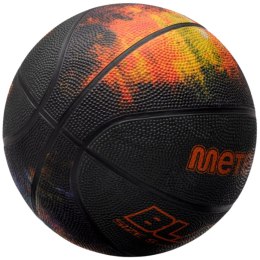 Piłka koszykowa Meteor Blaze czarna 16813