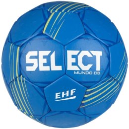 Piłka ręczna Select Mundo EHF 2 Junior niebieska 12886