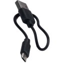 Zestaw lampek rowerowych Dunlop Led, ładowanie USB, tył+przód 473758