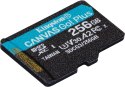 Karta pamięci Kingston Canvas Go Plus microSD 256GB 170/90MB/s Adapter KINGSTON