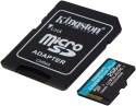 Karta pamięci Kingston Canvas Go Plus microSD 256GB 170/90MB/s Adapter KINGSTON