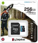 Karta pamięci Kingston Canvas Go Plus microSD 256GB 170/90MB/s Adapter KINGSTON