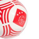 Piłka nożna adidas Ajax Amsterdam Home Club czerwono-biała IP7027