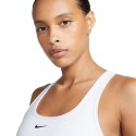 Stanik sportowy Nike Swoosh Light Support biały DX6817 100