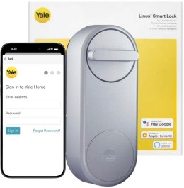 Yale Linus Smart Lock - srebrny YALE