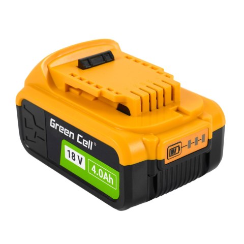 Bateria Green Cell do elektronarzędzi DeWalt XR 18V 4Ah Akumulator do DCB182