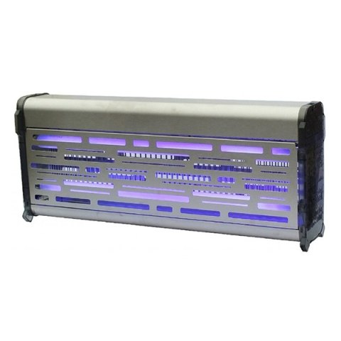 Elektryczna łapka na owady 3700 V, do 400 m2, 100W, srebrny, Format1, IP20