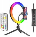 Lampa Tracer RGB Ring ze statywem TRACER